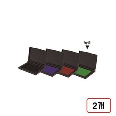 불변스탬프 패드, 2개, (녹/M320166)