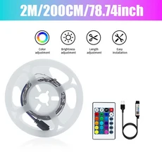 실내 파티 분위기 조명을 제어하는 개 키 원격 앱을 갖춘 다채로운 LED 스트립 1/2/3/5/10/15/20M, 05 발광 색상 8, 01 China Mainland
