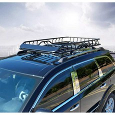 루프바스켓 캐리어 렉 짐받이 바구니 차량 선반 지붕, 1개, 상세 페이지 참고
