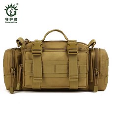 守護者 戰術腰包 軍規MOLLE 耐磨, 狼棕色