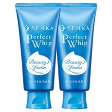 센카 퍼펙트 휩 페이셜 워시 FA 클렌징폼, 120g, 2개