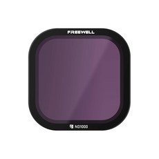 Freewell ND1000 장시간 노출 사진 네트워크 밀도 카메라 렌즈 필터 Hero8 블랙과 호환 (FREEWELL CAGE에서만 작동), Freewell ND1000 장 노출 사진 네트워크 밀, 1개