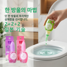 가성비 끝판왕 [일본 기술] 1+1+1 강력 탈취제 3종 세트, 2세트, 60ml