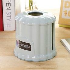 BenF Home 두루마리 휴지 케이스 티슈 화장지 롤 커버 디스펜서 홀더, 블루, 1개