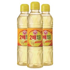 오뚜기 양조식초, 500ml, 3개