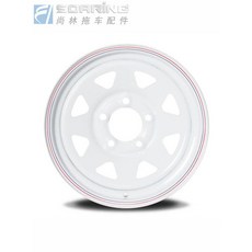 트레일러휠 14인치 바퀴 차량 스틸림 휠개조, 5홀 5-114.3, 1개