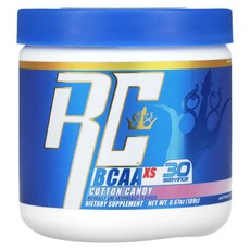로니 콜먼 Vital 에디션 BCAAXS 코튼 캔디 189g(6.67oz) RCB-00712, 1개, 189g
