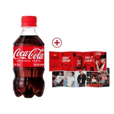 코카콜라 코카콜라직영코카콜라 300PET 24입+BTS뷔 아코디언북, 코카콜라 코카콜라직영코카콜라 300PET 24입+BTS