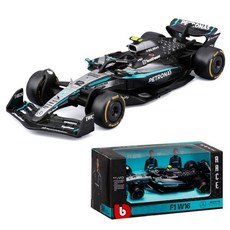 Xiangtat 1:43 모델 자동차 2025 레이스 AMG F1 W16 12# Kimi Antonelli 63# George Russell Formula 레이싱 합금 다이캐스, 1/43 W16 12#