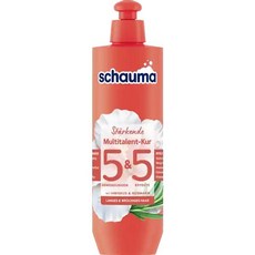 독일 샤우마 Schauma Stärkende Multitalent-Kur 5&5 스트렝스닝 멀티 탤런트 헤어 트리트먼트, 3개, 300ml