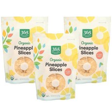 365 Whole Foods Market 365 홀푸드마켓 무가당 건파인애플 227g, 3개