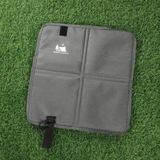 방수 캠핑 매트 야외 시트 쿠션 하이킹 패드 여행용 내구성 논슬립, 5. 회색 [걸이 증정] 35*37cm