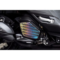 承旭 水箱外蓋 真空電鍍 水箱罩 適用於 勁戰六代 NEW BWSR N-MAX, 1個, 彩鈦色