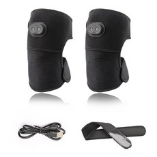 新款肩膝兩用 熱敷按摩護具 USB設計