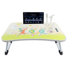 혜명마트 100세건강 USB 접이식 테이블 (가방미포함) USB책상 어린이좌식책상 보조책상 접이식책상 손잡이책상
