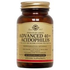 SOLGAR 40+乳酸菌膠囊, 120顆, 1罐