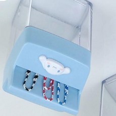 성심샵 시나모롤 사각 자석크립통 클립홀더, 1개