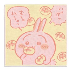 치이카와 레ディース 키즈 어린이용 3중 거즈 손수건 장면 (치이카와 하치와레 토끼)