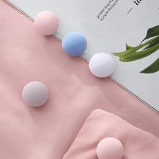 침대 시트 고정클립 매트리스 패드 매트 이불 커버 고정핀 흰색