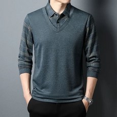 긴팔 카라 티셔츠 니트 반팔 라운드 PK 폴로클럽 FGS 쿨티, D. 얇은 회색 스타일