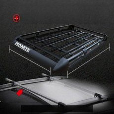 루프박스 가로바 루프랙 차량용 저상형 공간절약 간편설치, 1개, 6개 1.8m 격자 알루미늄 크로스바 그물망