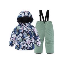 스키복 세트 남아 여아 방한 방수 보드복 눈썰매용