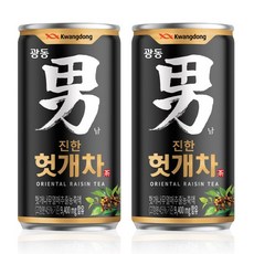 광동 진한 헛개차 180ml x 30캔 1박스, 180L, 30개