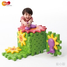 童心園 Weplay 齒輪探索積木 - 大型建構積木 齒輪結構, 1個