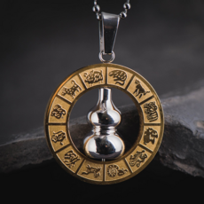 簡修行十二生肖八卦葫蘆吊墜, 묵인하다