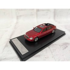 Herpa Maybach 62S 半敞篷 模型車 金屬紅, 1個