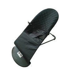 접이식 흔들 의자 침대 신생아침대 신생아, 블랙 다이아몬드+나무 구슬