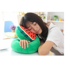 LoVus 水果造型午睡抱枕, 奇異果