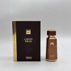 Liquid Brun By Fragrance 世界法國大道中性香水噴霧, 1個, 100ml,藍色