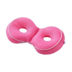 YSSHOP 욕조 쿠션 온수 욕조 좌석 쿠션 인체공학적 경량 세척 가능 성인 엉덩이 지지 좌석 패드 수영장 스파 야외 욕조, 32.5cm x 19cm x 6.5cm, PP 코튼 메쉬 천, 로즈 레드