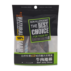 NATURAL FARM 自然牧場 紐西蘭天然零食, 牛肉捲棒, 100g, 1包
