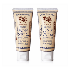 아리마 일본 온천 온천수 거북이 카메지루시 핸드크림 80g 2개