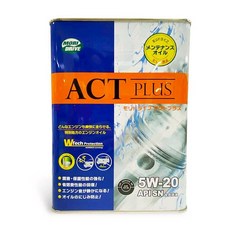 MORI DRIVE ACT PLUS API SN 全合成引擎機油 提升潤滑 恢復燃燒效率 降低油耗 引擎保護, 5w20, 1個, 4L