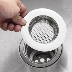 씽크대 싱크대 스텐 배수구 거름망 7.3cm 10371배수구거름망 싱크대배수구망 씽크대망