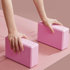 스트레칭블럭 요가블럭 필라테스 EVA 요가보조 블록, 본상품선택