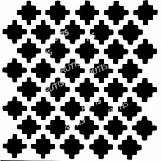 ST-DOT-0063型染版(Stencil)-蝶古巴特diy-簍空模板-塗鴉模版-繪畫模版, 1個, DOT-0063