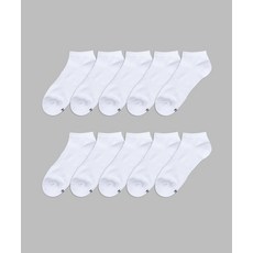IL--GNG-CHIL [10PACK 팩] 라이트 애슬레틱 스니커즈 삭스 _스노우 화이트