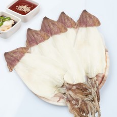 장수왕 1등급 반건 한치 대왕특대 5마리 750g-850g내외 /반건조 오징어 마른 안주 건한치 간식, 1개, 대왕특대 5마리(750g-850g내외)