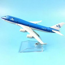 비행기 다이캐스트 모형 피규어 항공기 투투 오리지널 모델 a380 에어 버스 보잉 747, 7. 103, 1개