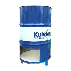 드럼 소각통 L (공사현장 주택마당 공터 캠핑 등 야외용 소각통 소각로 화덕), 1개