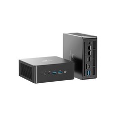 미니스포럼 UM890 Pro 최상급 게이밍 미니PC(라이젠9 8945HS & Radeon 780M) Oculink 지원 본체/32GB 구성, WIN11 Pro, 512GB, 32GB, 블랙