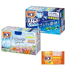 바부쿨 어소트먼트 5종류 24정+입욕제포함(엑스트라쿨+플라워스플래시), 1개, 1g