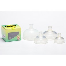 大姆哥 嬰幼兒拍痰杯 一體成型液態矽膠 全透明 嬰幼兒專用, 1個