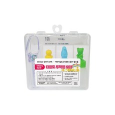 (메디칼현대) 다용도 투약병 (케이스+시럽병+투약기 ) 1세트, 1개