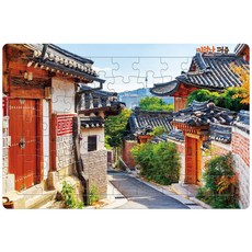 치매예방퍼즐 게임 기억나 북촌한옥마을, 1개, 63피스