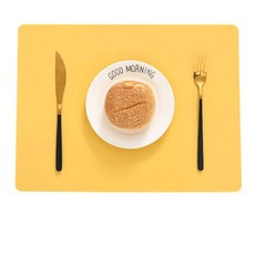 1PC 새로운 실리콘 방수 테이블 미끄럼 수있는 방지 가제트 플레이스 식사 매트 단열 내구성 주방, 직사각형, 40x30cm, 01